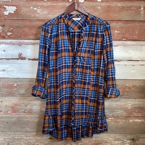 Matilda Jane plaid Tunic! Size small!